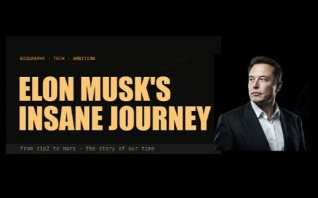 Elon musks insane journey