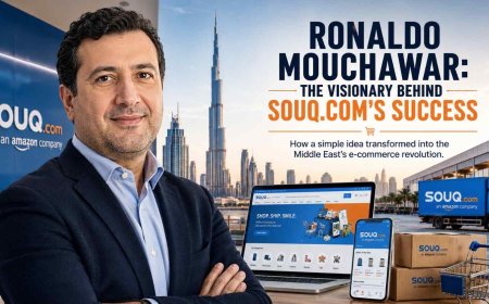Ronaldo Mouchawar: The Entrepreneur Behind Souq.com's Success Story